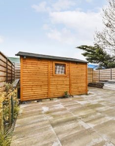 Outdoor renovation with custom patio design, durable materials, and improved backyard functionality in Burbank